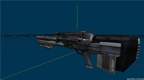 Пак моделей оружия из Crysis 1-2 для Тень Чернобыля