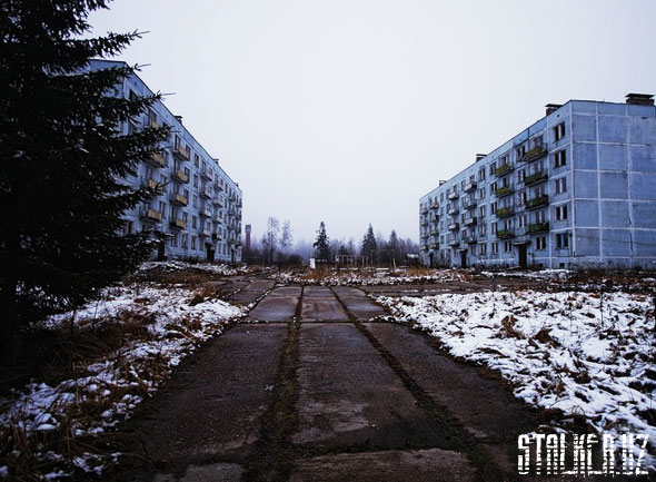 Заброшенный военный городок в Московской области