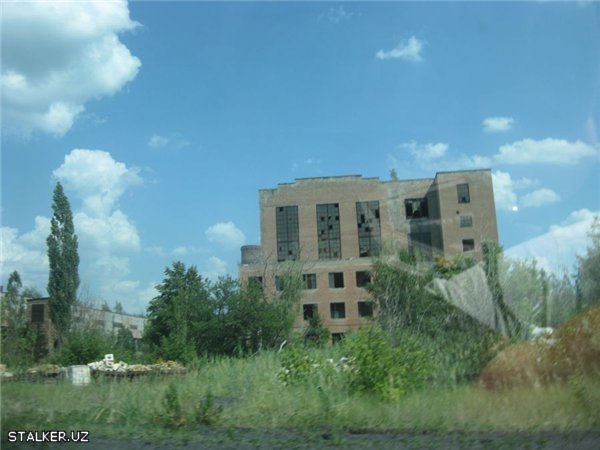 Заброшенный завод в Харьковской области, Украина.