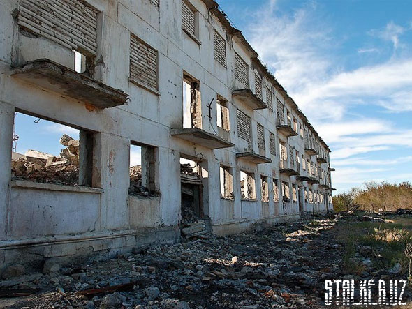 Закрытый город Приозерск в Казахстане