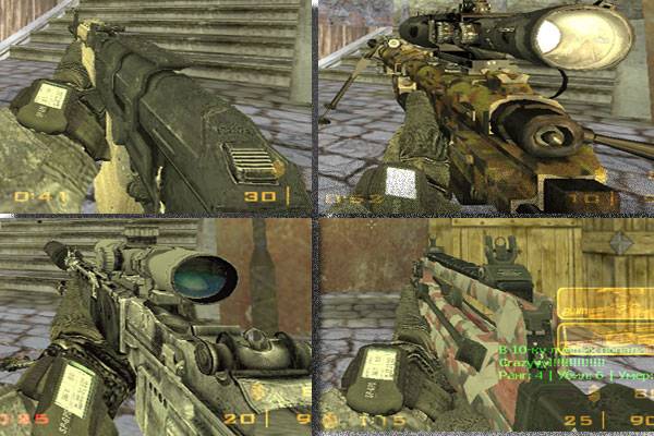 Оружия из Call of Duty:Modern Warfare 3 для CS 1.6