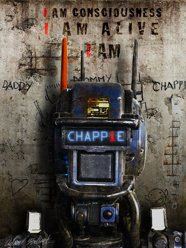 Робот по имени Чаппи / Chappie [2015, фантастика, боевик, триллер] Смотреть онлайн