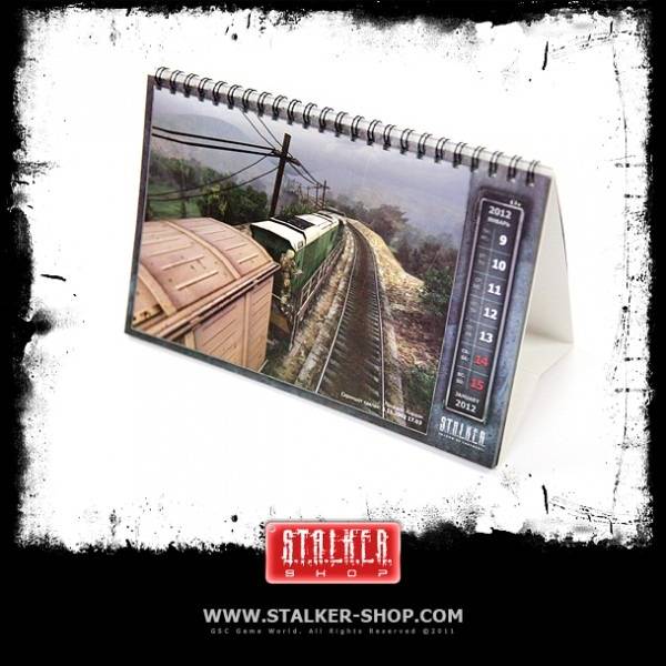 Настольный календарь "S.T.A.L.K.E.R. 2012"
