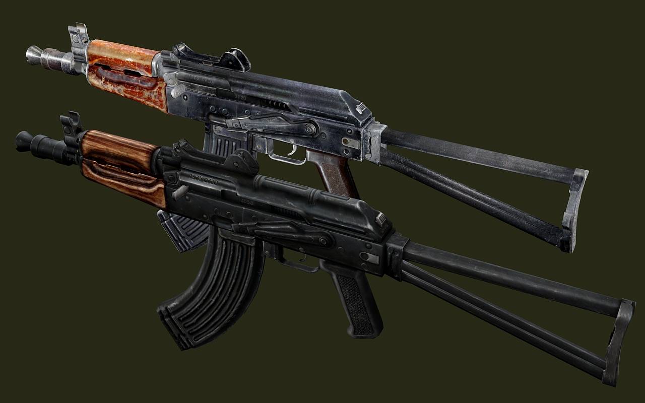 Новые текстуры AK-74 и АК-74у