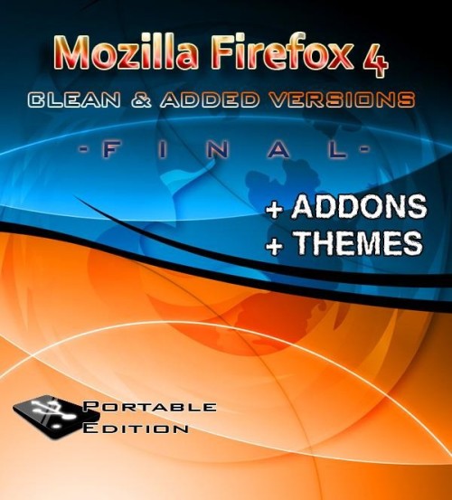  Браузер Firefox 4.0 оптимизированный для работы с мобильных носителей,анти баннер+